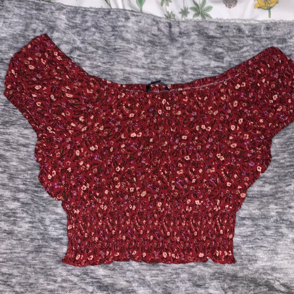 Floral Crop Top